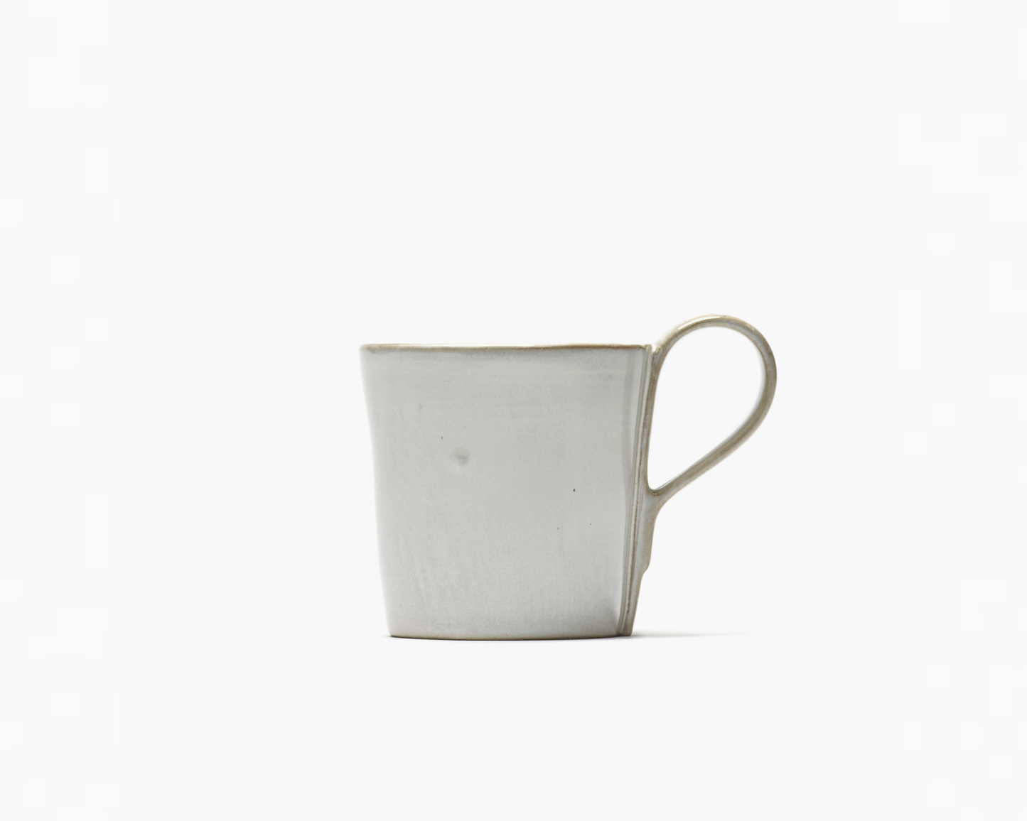 Tasse à café avec Anse - Blanc Cassé