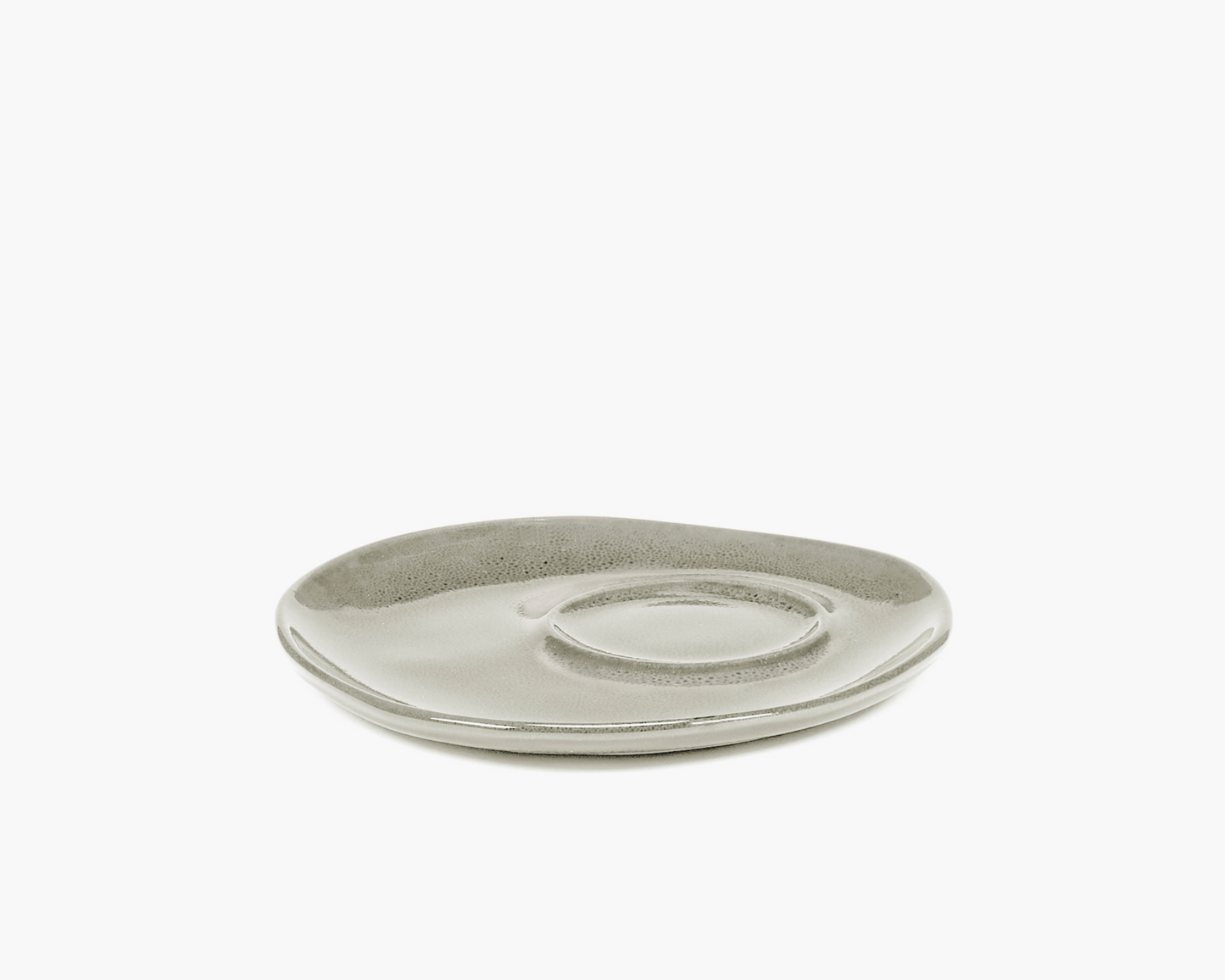 Off White Coffee Mug Saucer
