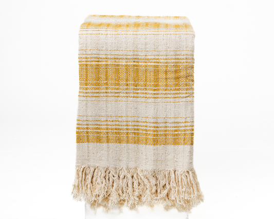 Plaid Dimo Cachou