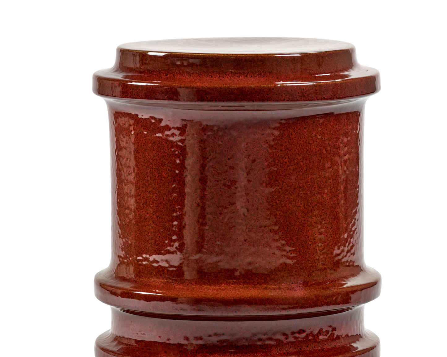 Table d'appoint Pawn – Rouge Foncé