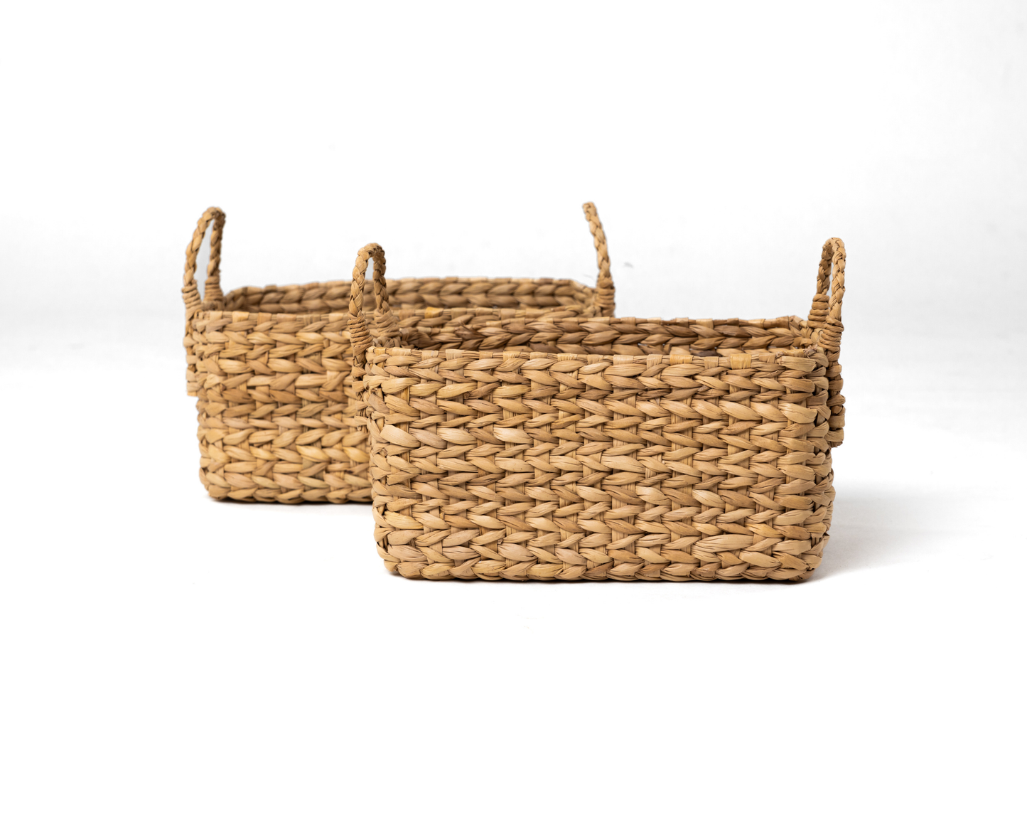Panier rangement tressé