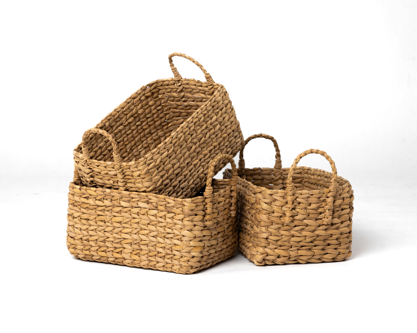 Panier rangement tressé