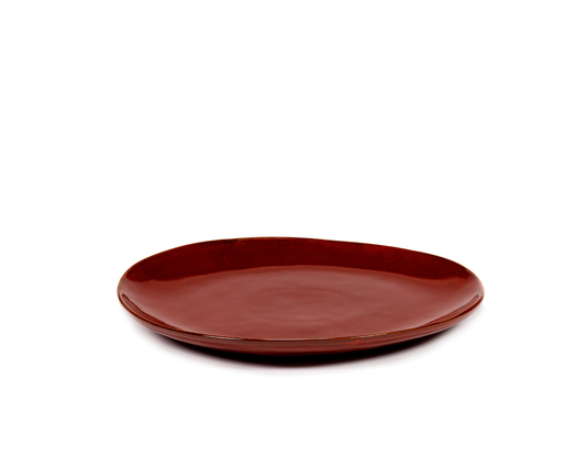Plat de Service Venetian Red