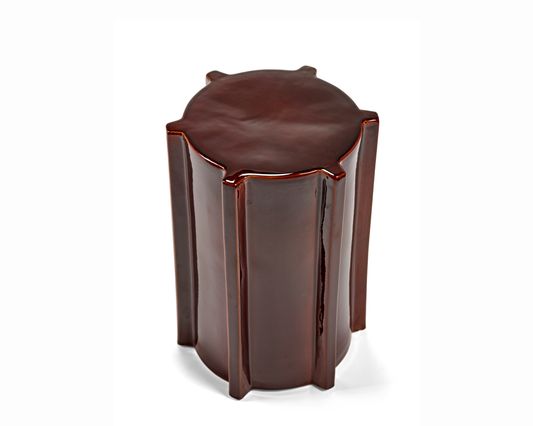 Table d'appoint Pawn – Marron Foncé