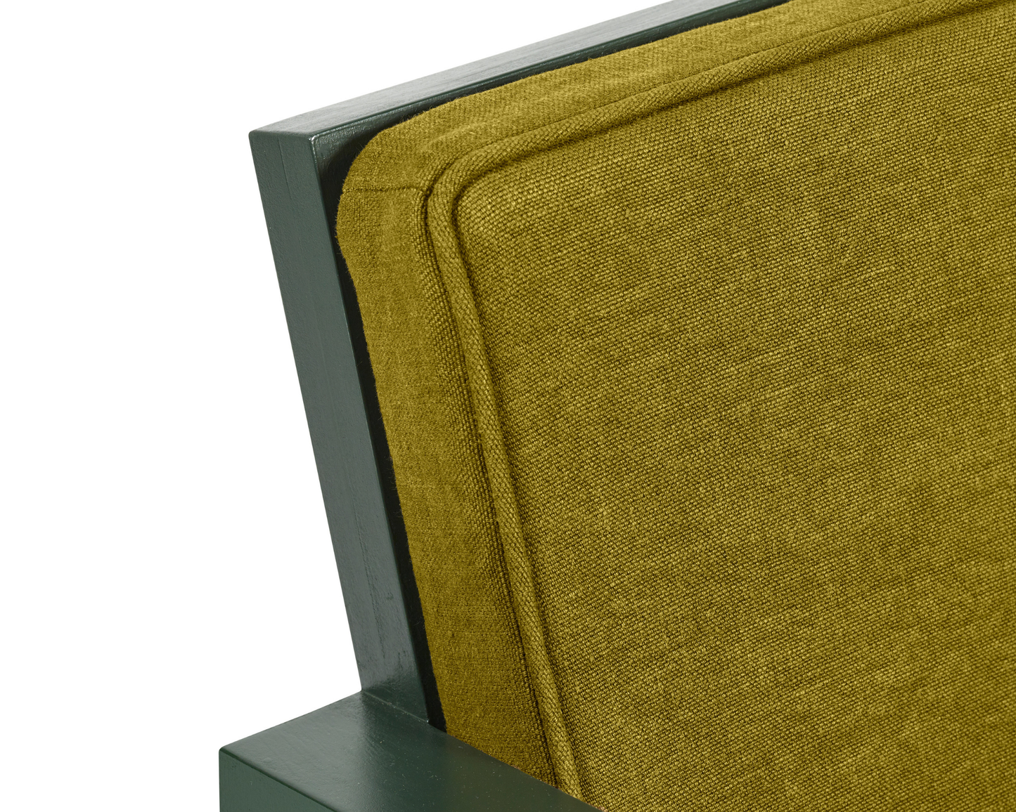 Lounge Chair - FRED ( Green & Mustard )