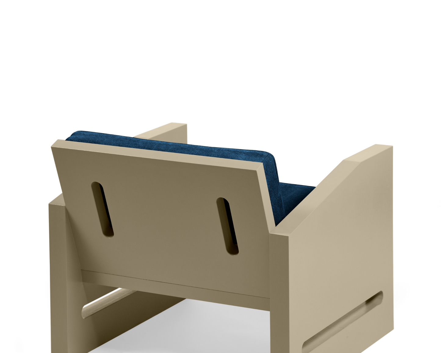 Lounge Chair – FRED ( Petrol & Beige )
