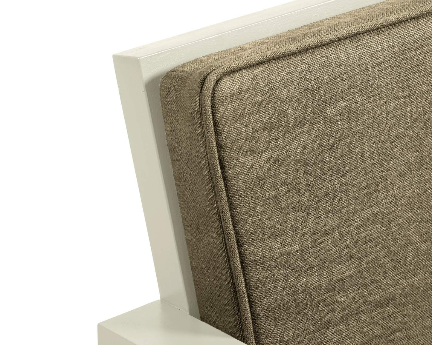 Lounge Chair – FRED (White & Beige)