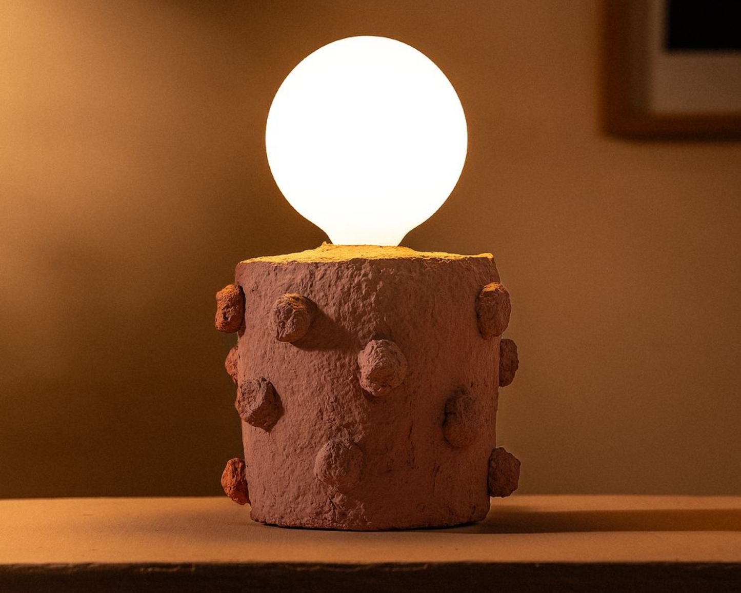 Lampe Jongoma Brown