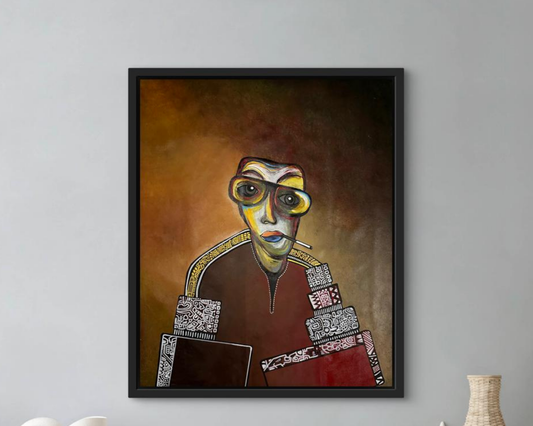 The Man with Glasses
