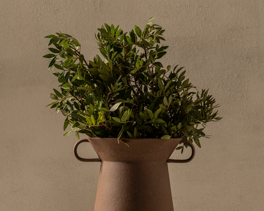 Vase 03 L Red Brown Marie-Ann