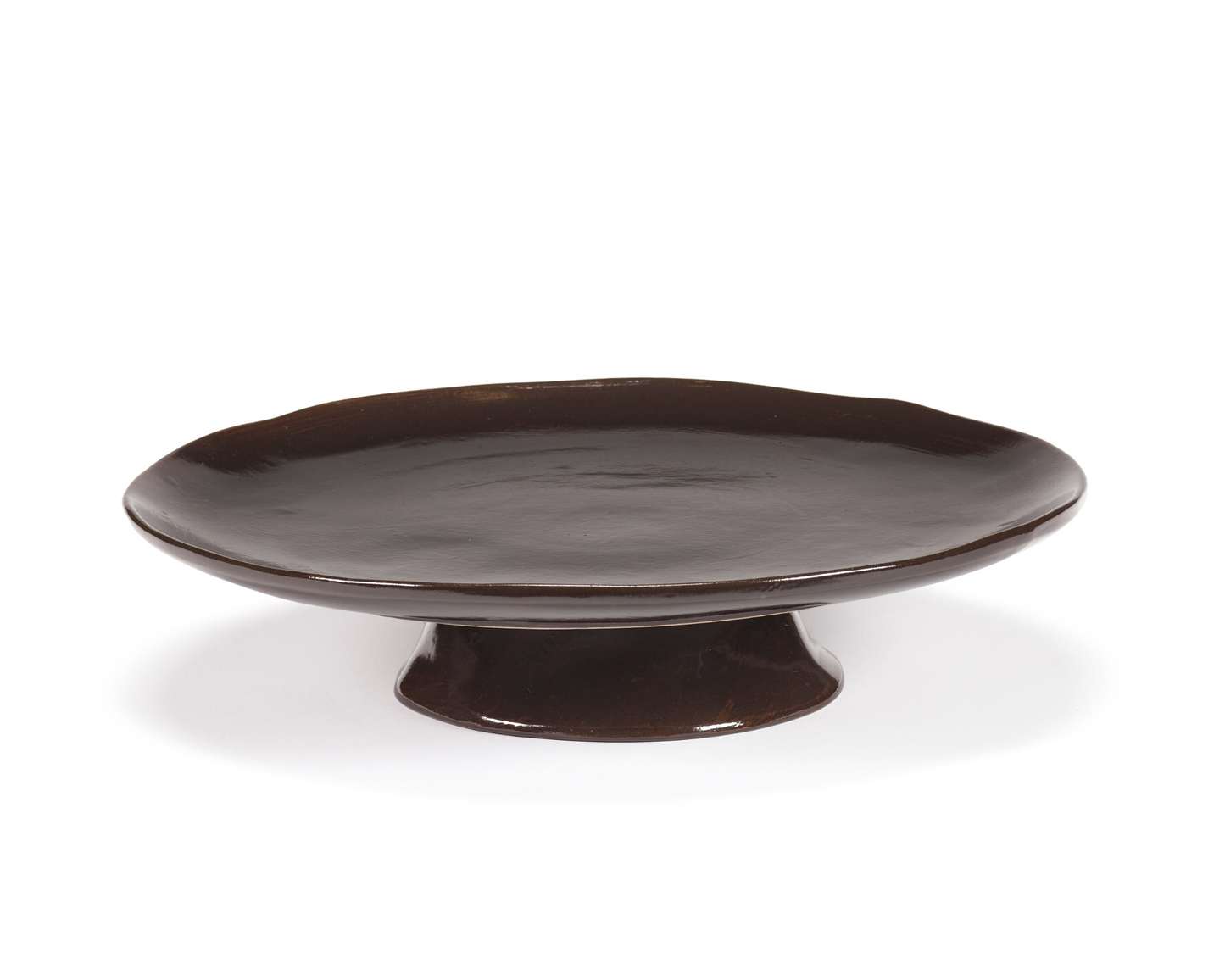 Plat Large sur Pied Ebony