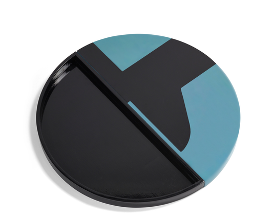 Tray Black Blue Endo