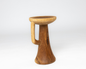Wooden seat with handle