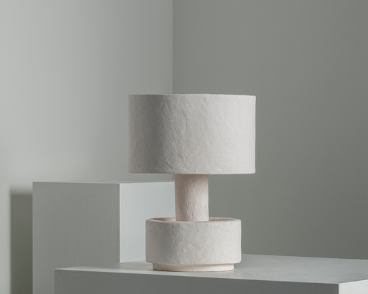Table Lamp 02 White Earth