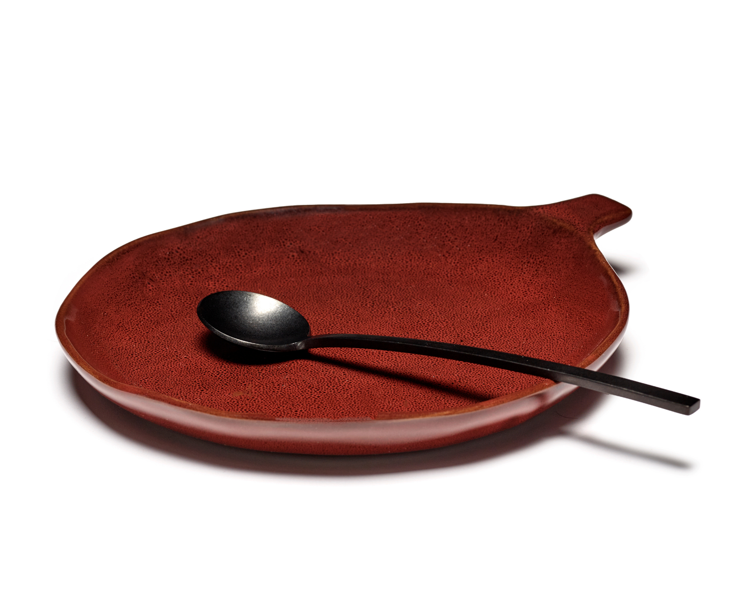 Plat avec Poignée Venetian Red