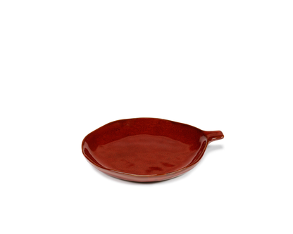 Plat avec Poignée Venetian Red
