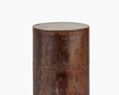 Tabouret rond métal