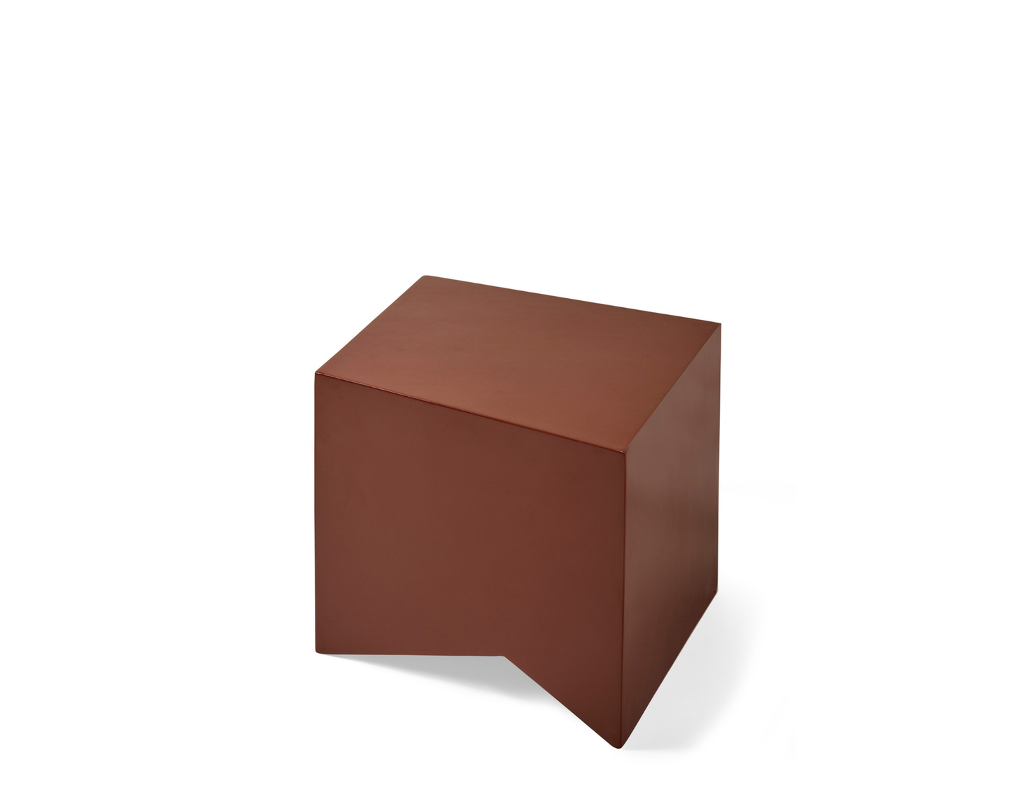 Table d'appoint Rouge Brique BASILE